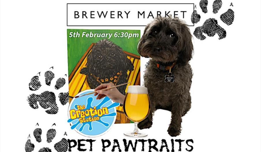 Create & Sip Painting Pet Portraits with Craft Beer