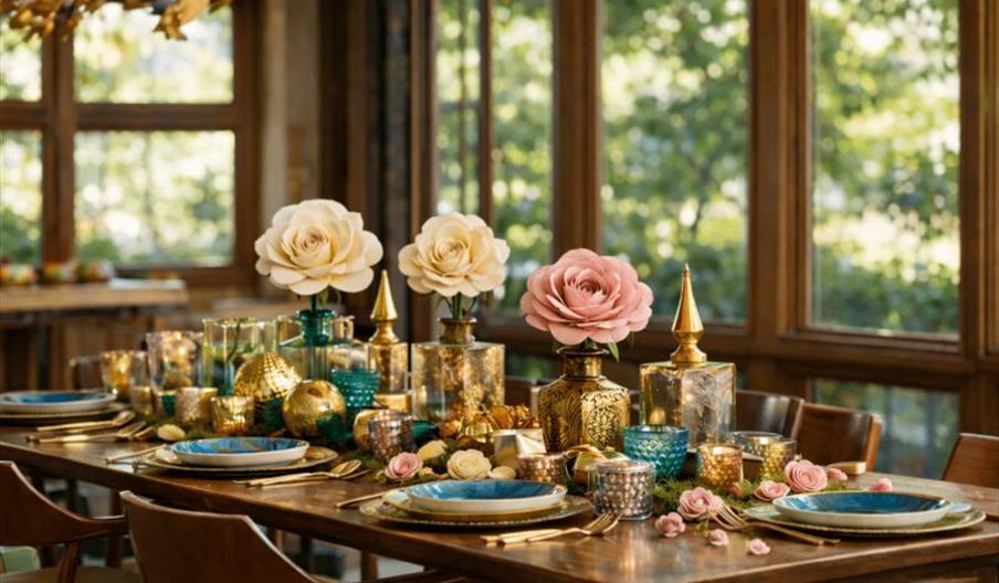 Creating paper flowers