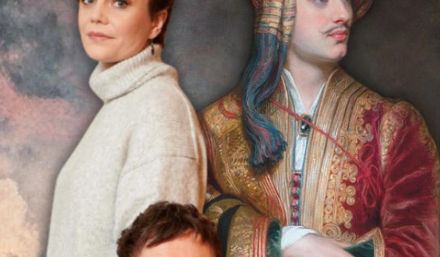 Picture of two men and a woman