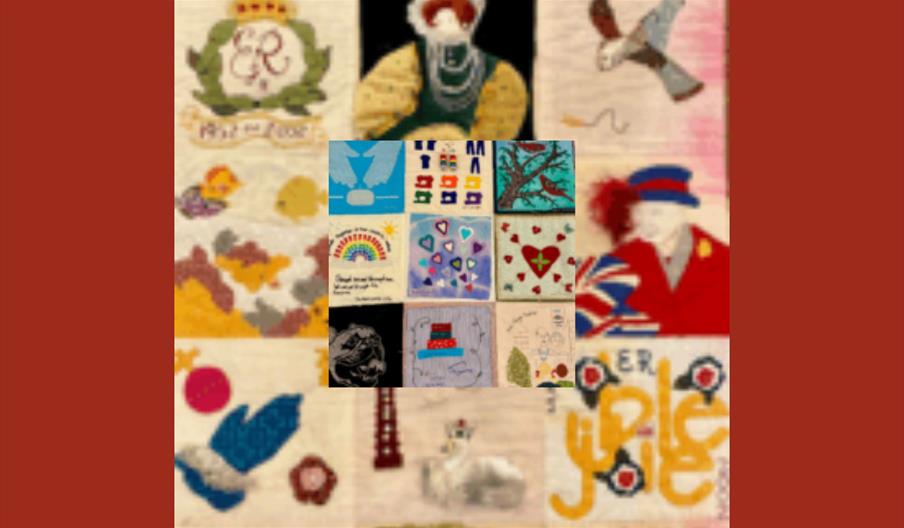 Embroidery inspired by Quilts