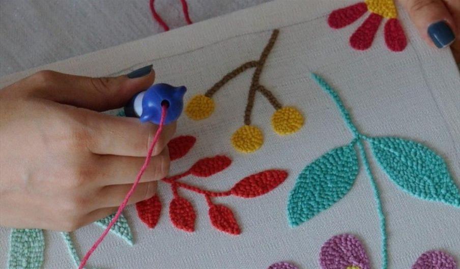 Punch Needle Embroidery Class New York City, Events