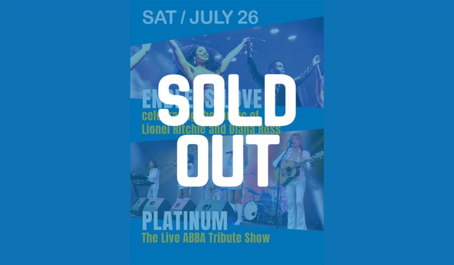 Hampton Pool Concert with Platinum (the live ABBA tribute show) and Endless Love (celebrating the music of Lionel Richie and Diana Ross) on Saturday 2