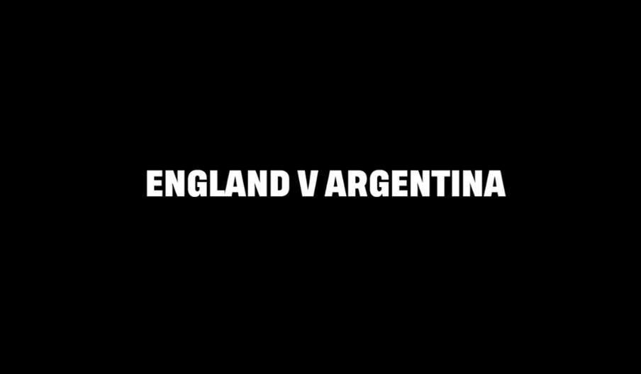 England v Argentina
