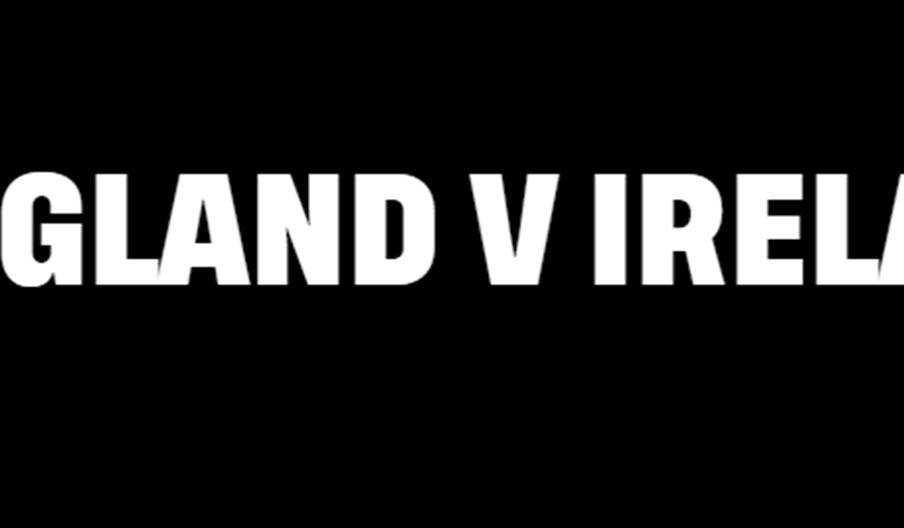 England v Ireland