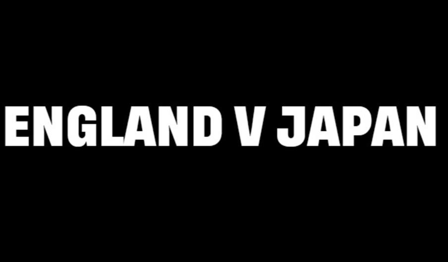England v Japan
