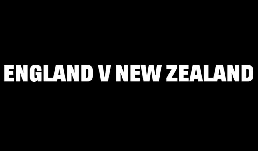 England v New Zealand