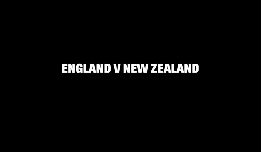 England v New Zealand