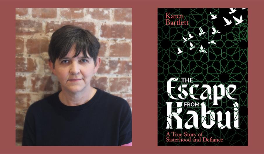 Karen Bartlett and Escape from Kabul book cover