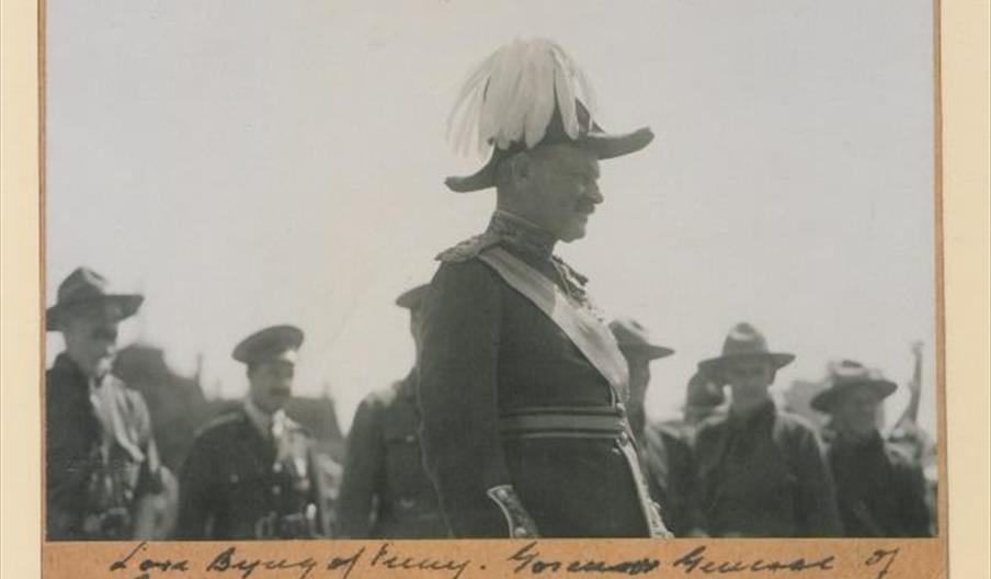 Field Marshal Lord Byng of Vimy while Governor General of Canada