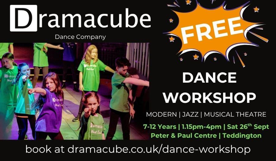 dramacube free dance workshop