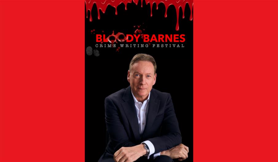 Frank Gardner with Vaseem Khan
