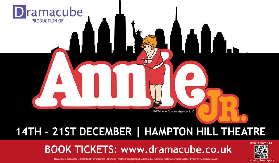 Dramacube presents Annie Jr at Hampton Hill Theatre