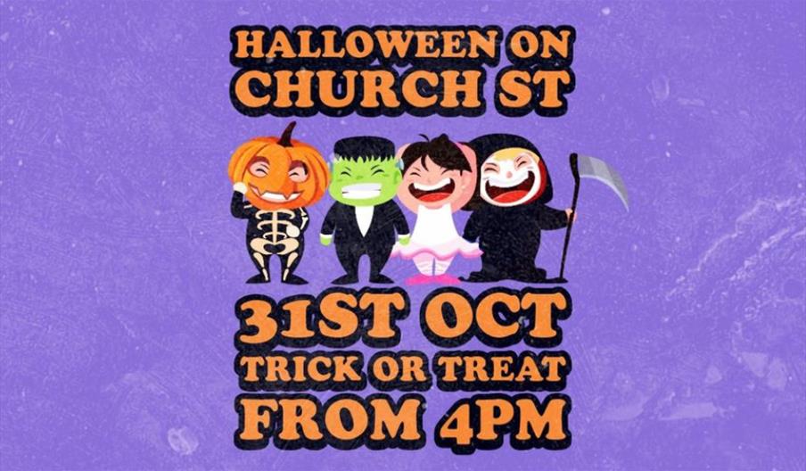 An image of Spooktacular Halloween Trick or Treat on Church Street!