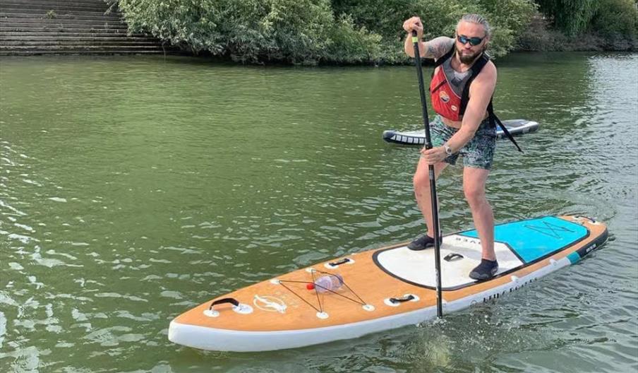 Hampton Court to Richmond Paddleboarding Expedition