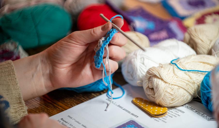 Learning to crochet