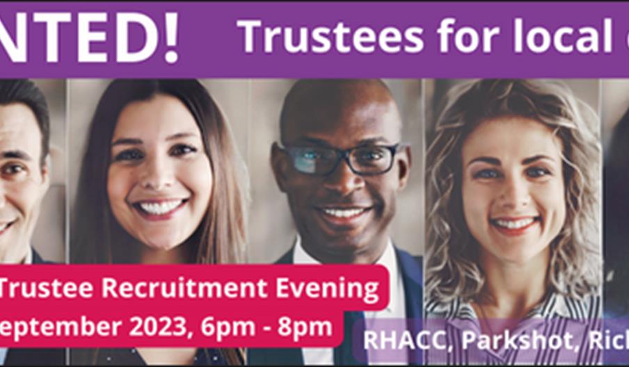 Photograph of a diverse group of smiling professionals