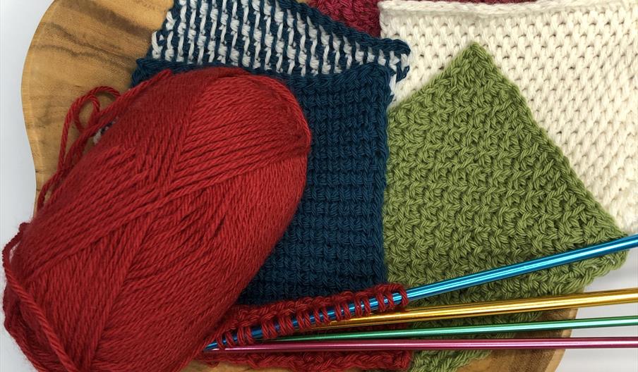 Tunisian crochet samples