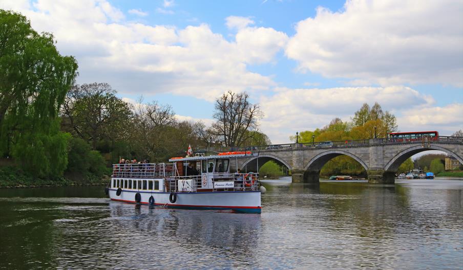 M.V Princess Freda at Richmond Bridge.