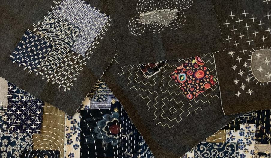 Japanese stitching example