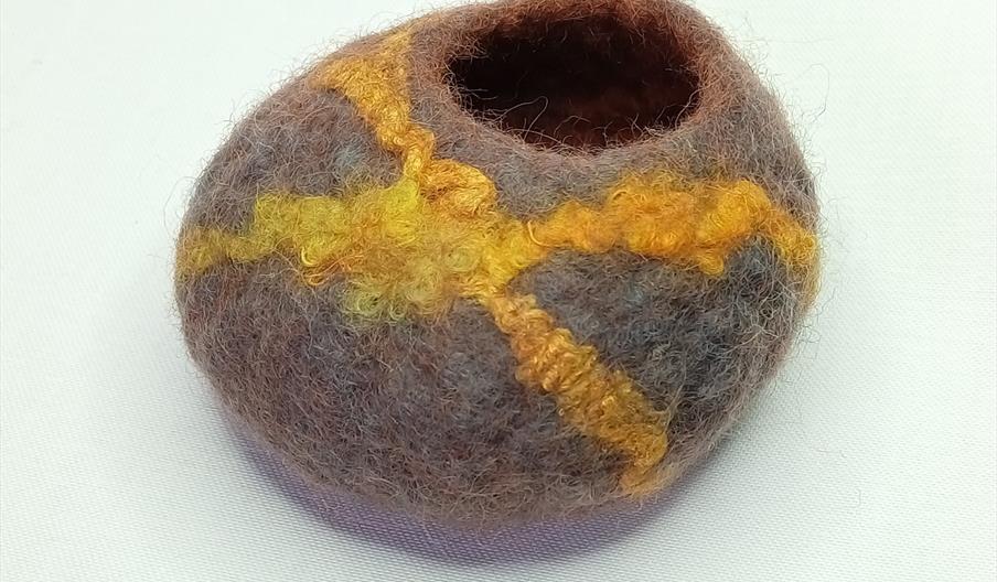 Felted Bowl