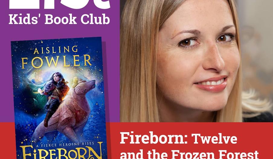 Aisling Fowler and her book Fireborn
