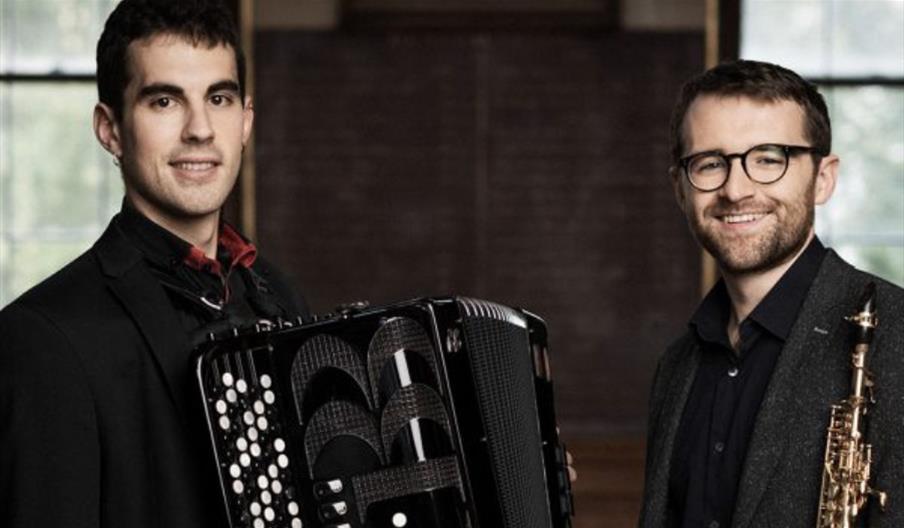 An image of Mikeleiz-Zucchi Saxophone-Accordion Duo