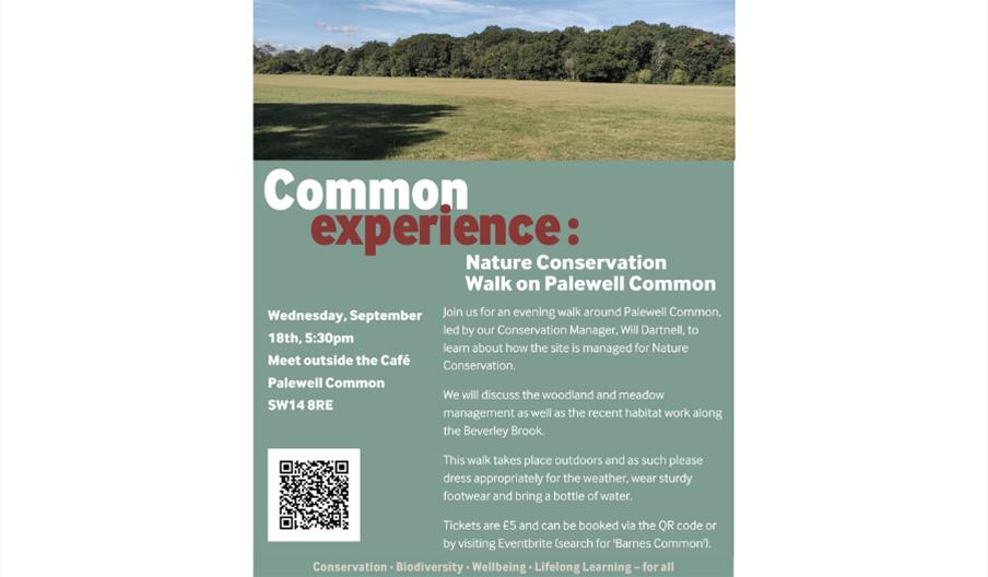 Nature Conservation Walk on Palewell Common