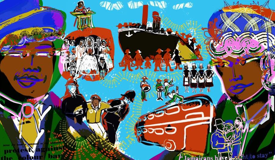 Windrush Stories commission by Ngadi Smart