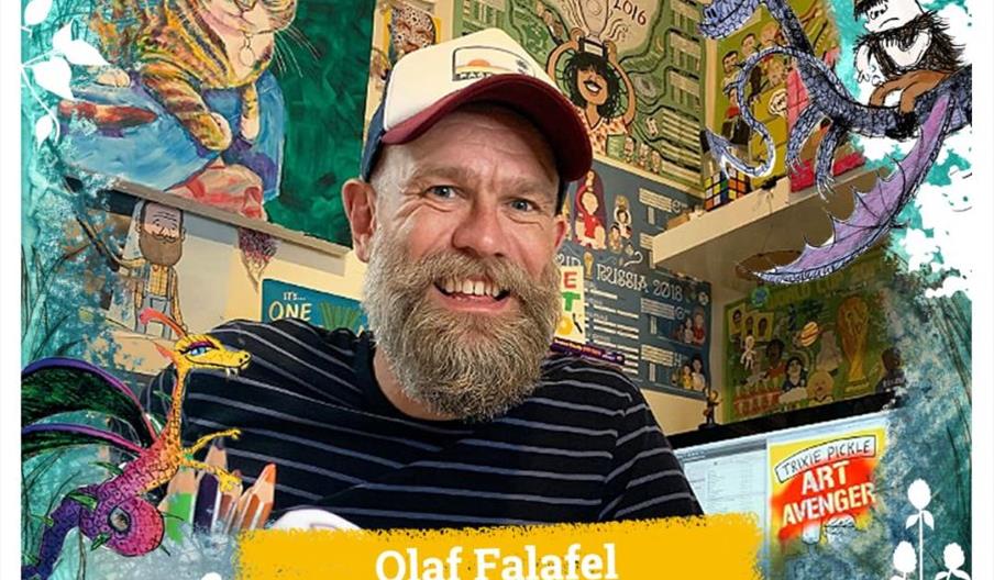 Olaf Falafel at Barnes Children's Literature Festival