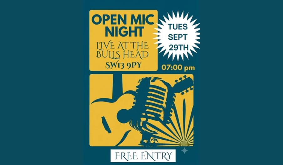 Open mic night - Live at The Bulls Head