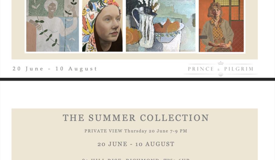 Flyer for P&P's Summer Collection