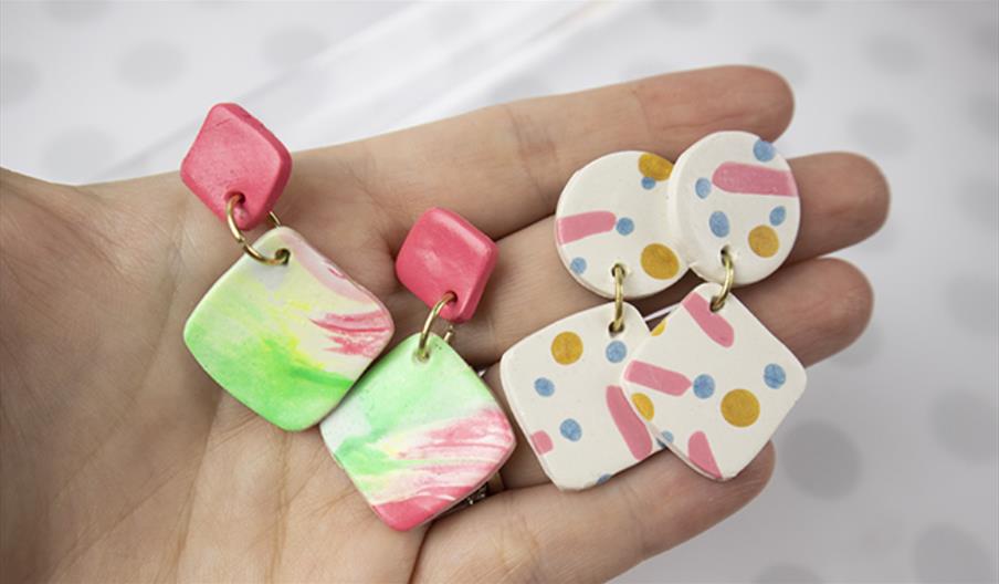 Polymer earrings