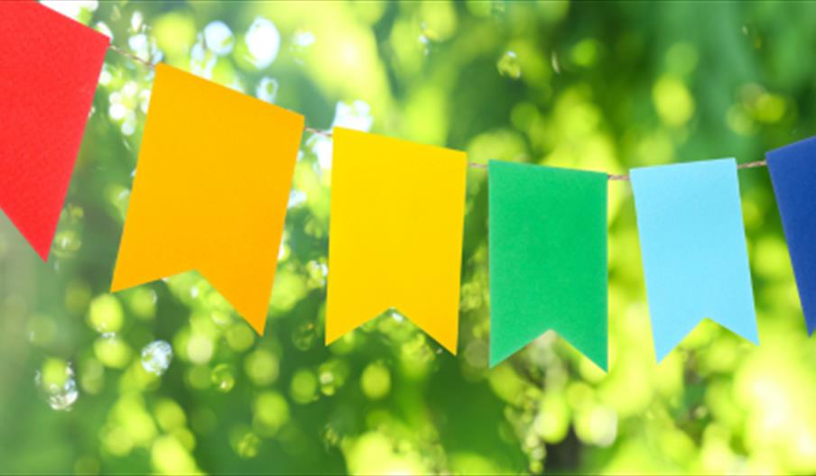 colourful bunting