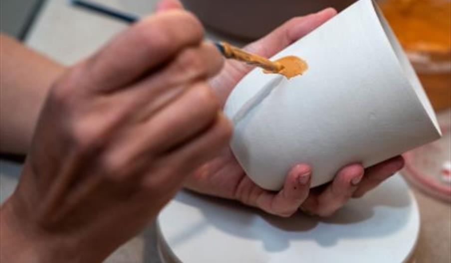 An image of Pottery Painting Workshop