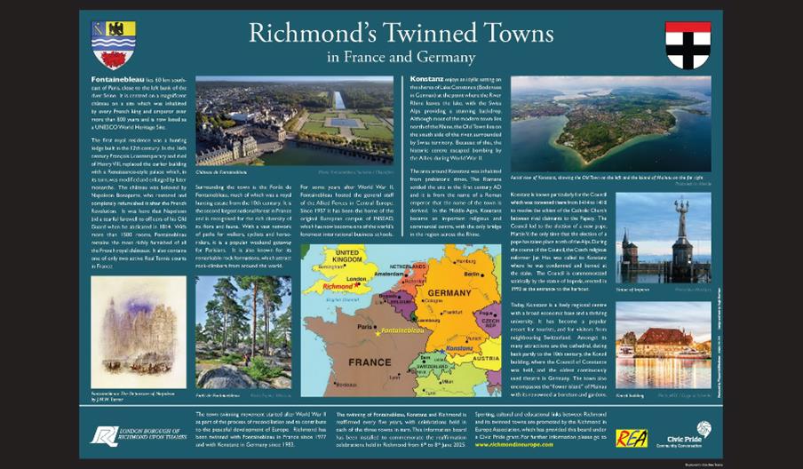 Information about Richmond's Twinned Towns in France and Germany