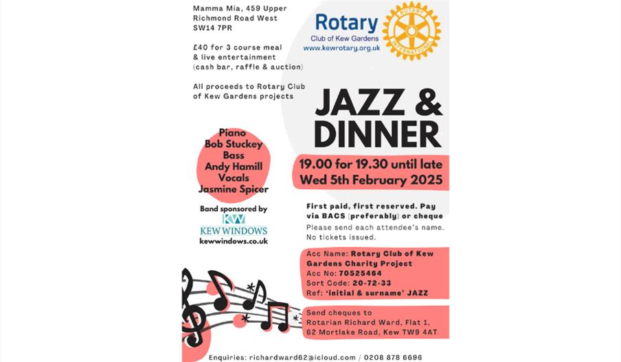 Rotary Jazz and Dinner