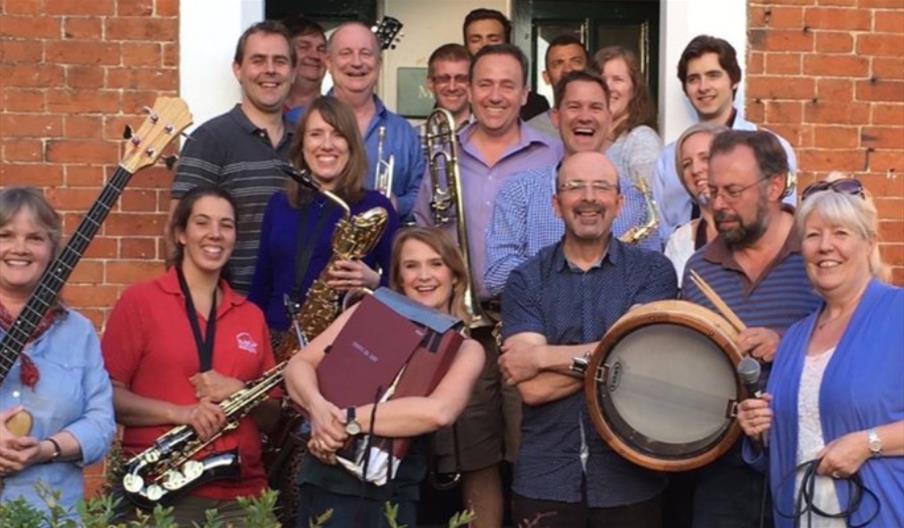 Runnymede Jazz Orchestra playing Jive, Swing, Salsa and Funk
