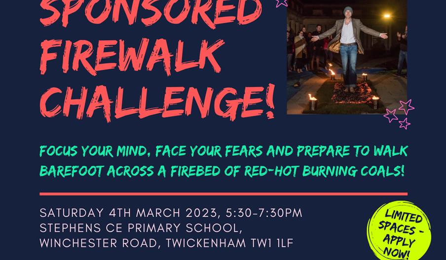 Sponsored Fire Walk