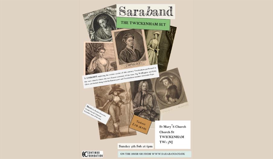 Saraband presents a unique evening exploring the music and stories surrounding our illustrious 18th Century residents, from Alexander Pope to Horace W