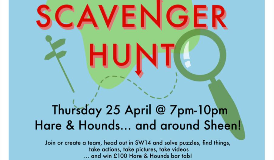 East Sheen Scavenger Hunt - Adults Only