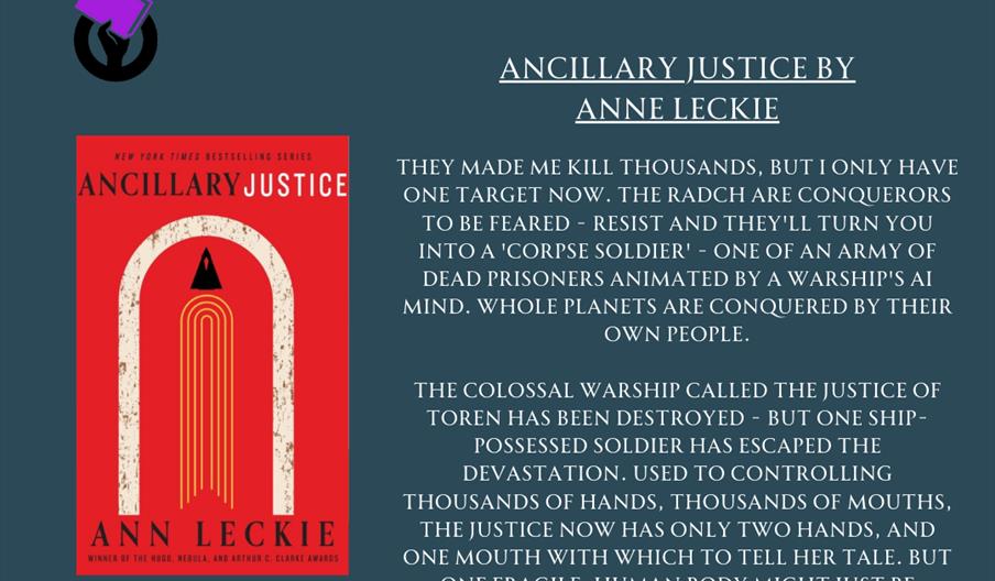 Feminist Book Fortnight: Sci Fi/Fantasy Book Club - Ancillary Justice