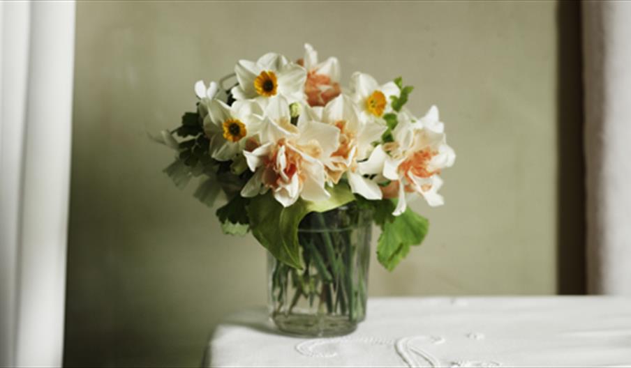 Spring flower arrangement