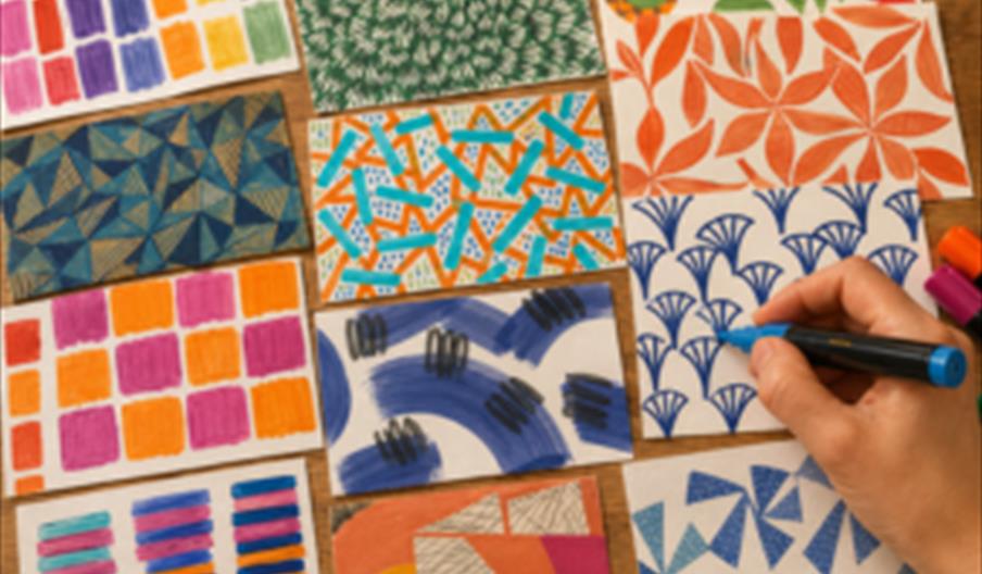 Sip & Paint: create your own patterns