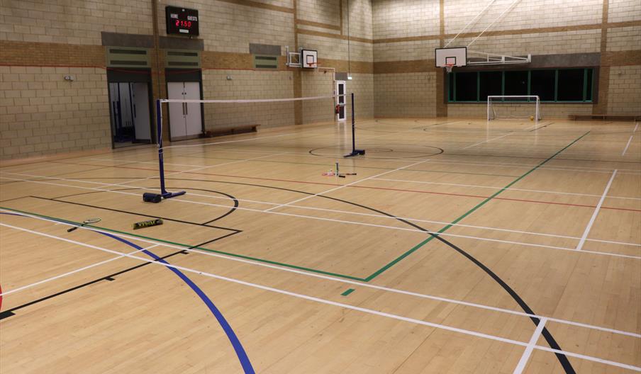 Half price junior court hire offer at Hampton Sports & Fitness Centre
