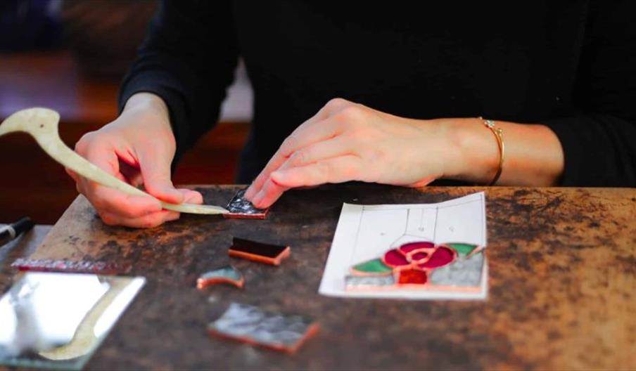 stained glass suncatcher