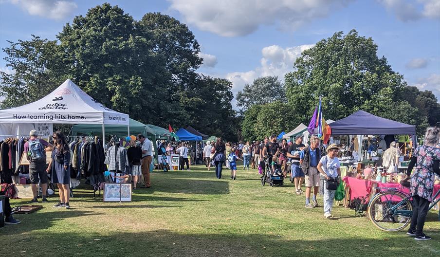 Ham Fair stalls