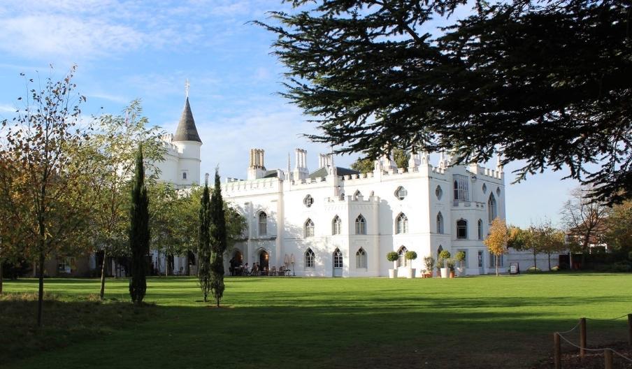 Strawberry Hill House Landscape image