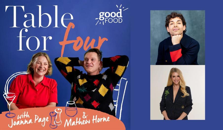 Table for Four: Tom Read Wilson & Anna Williamson
