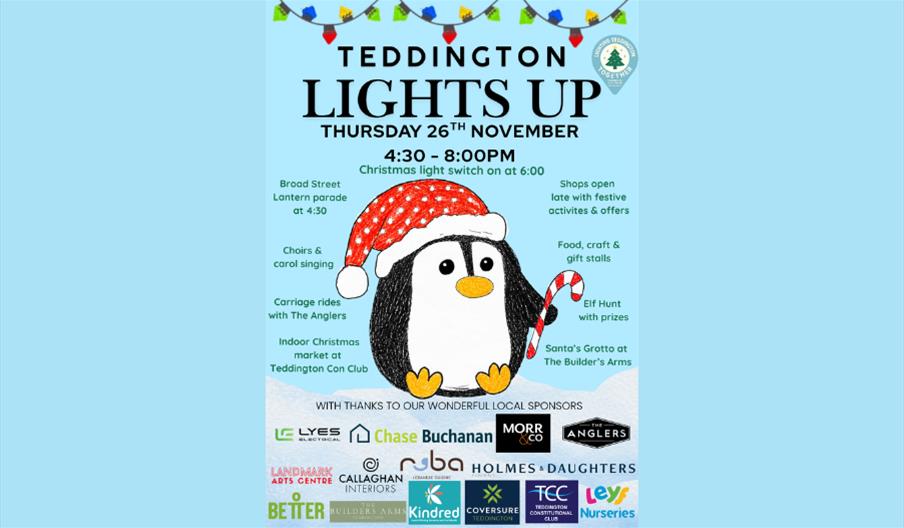 Teddington Christmas Lights Up poster
