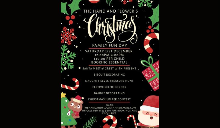 The Hand and Flower Christmas Family Fun Day